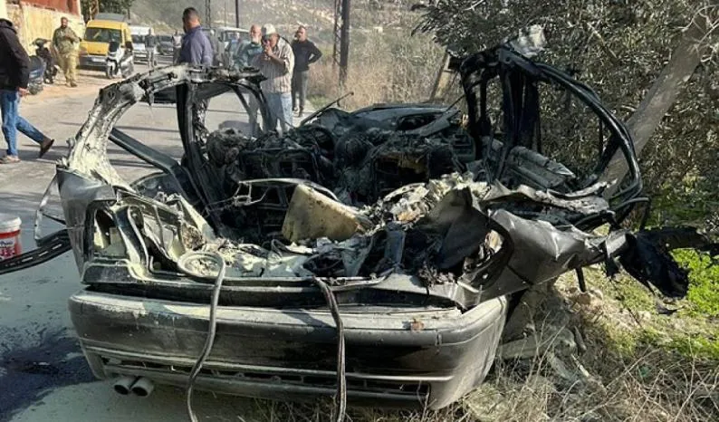 غارة إسرائيلية على قضاء صيدا تسفر عن 3 شهداء